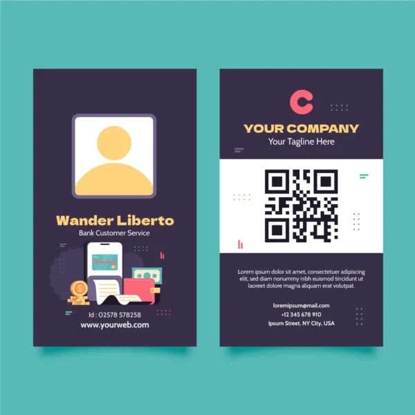 QR code kaart + eigen design - Afbeelding 4